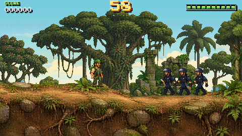 Captura del juego arcade Metal Snail en desarrollo