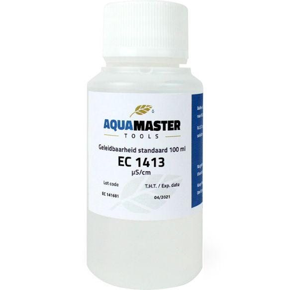 Aqua Master calibración EC 1413 µS/cm 100 ml — vista 1