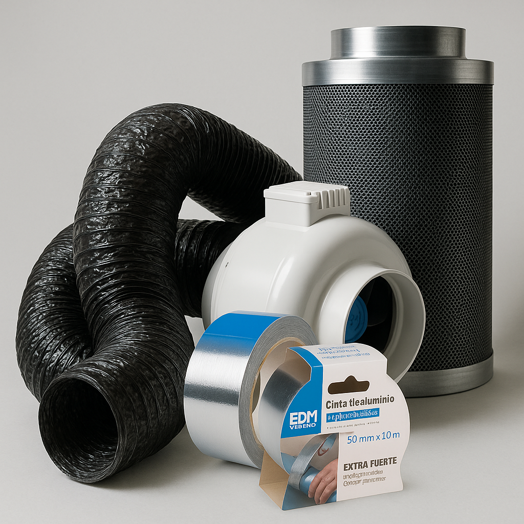 Grower kit de extracción 150 mm 680 m³/h — vista 1