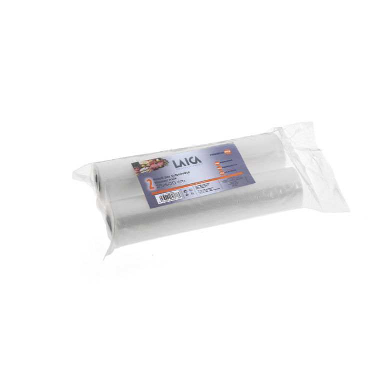 Laica rollos de vacío 28 cm × 6 m · 2 unidades