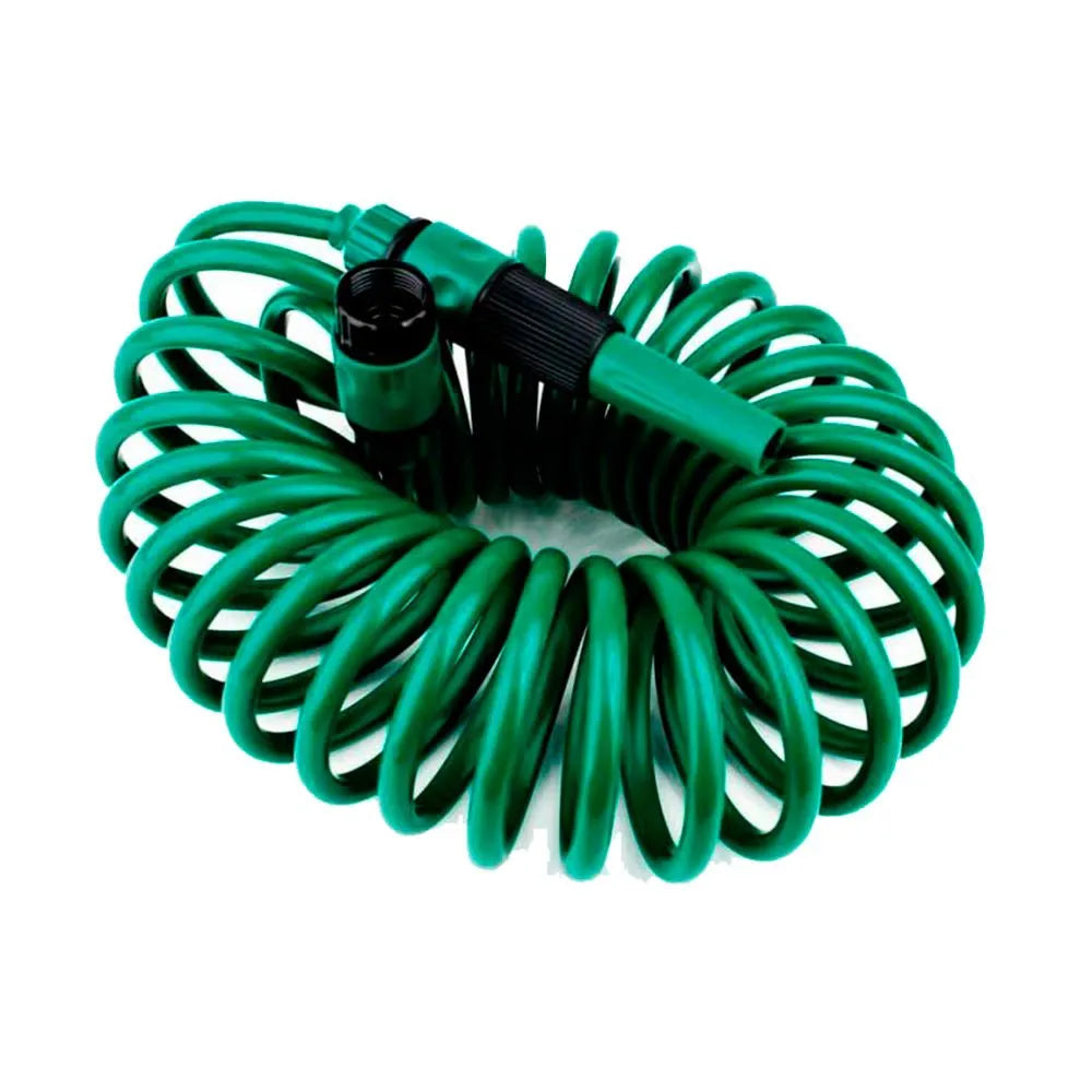 Manguera espiral flexible de riego 7,5 m
