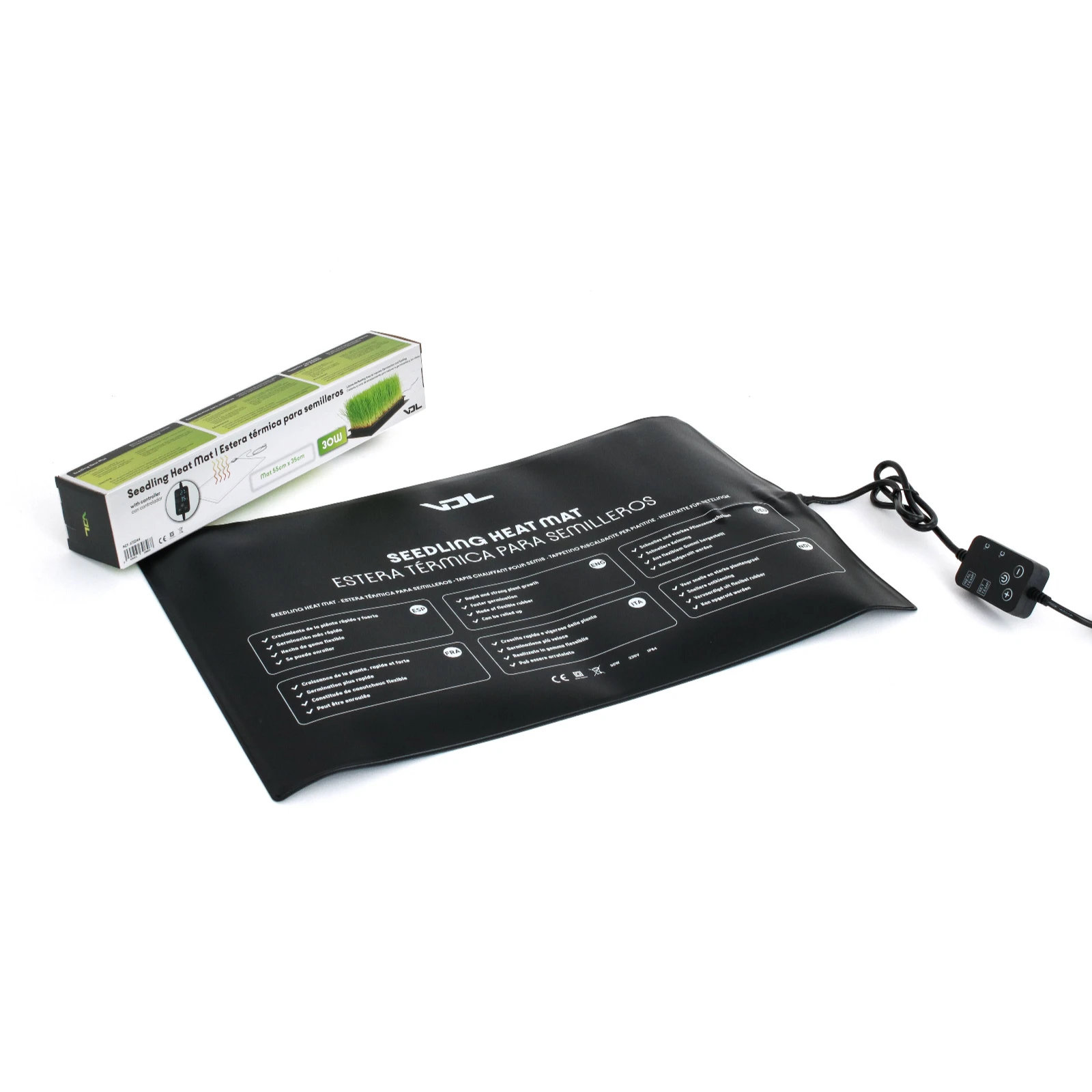 VDL manta calentadora 30 W con controlador
